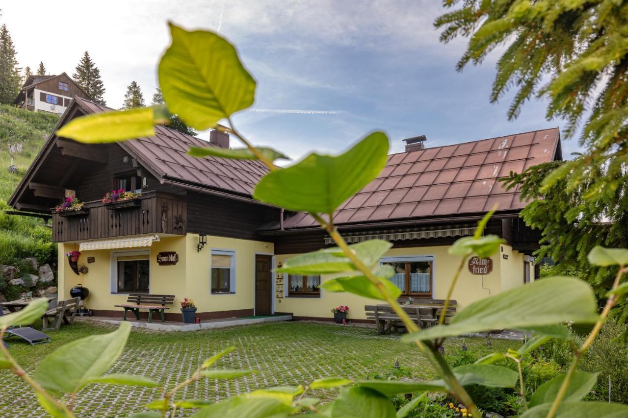 Almhütten Sonnblick&Almfried Sonnenalpe Nassfeld Exterior foto